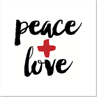 peace + love Posters and Art